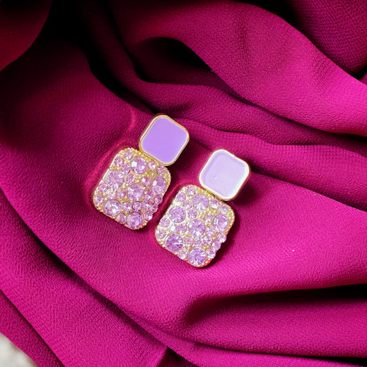 Lavender Luxe Studs