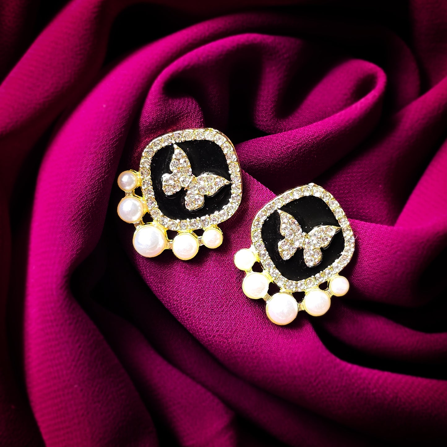 Enchanted Butterfly Studs