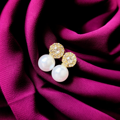 Midnight Pearl Charm