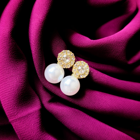 Midnight Pearl Charm