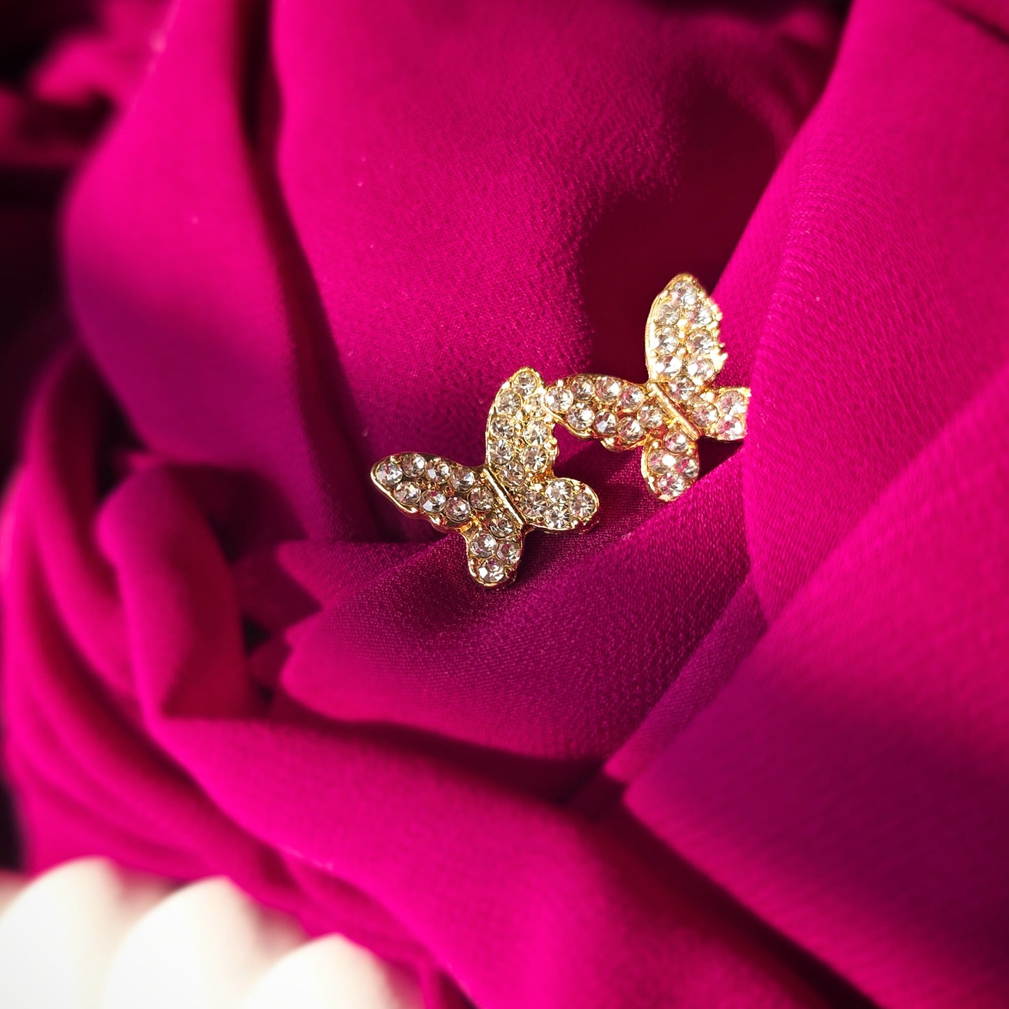 Twinkle Butterfly Studs