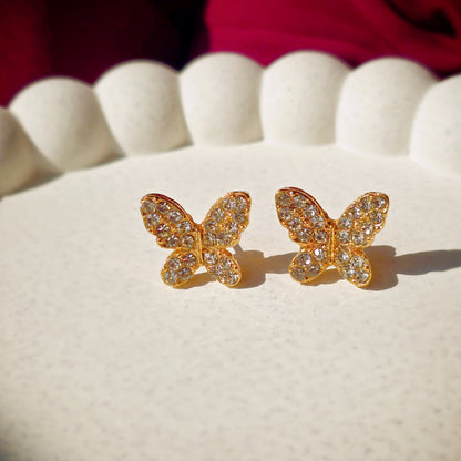 Twinkle Butterfly Studs