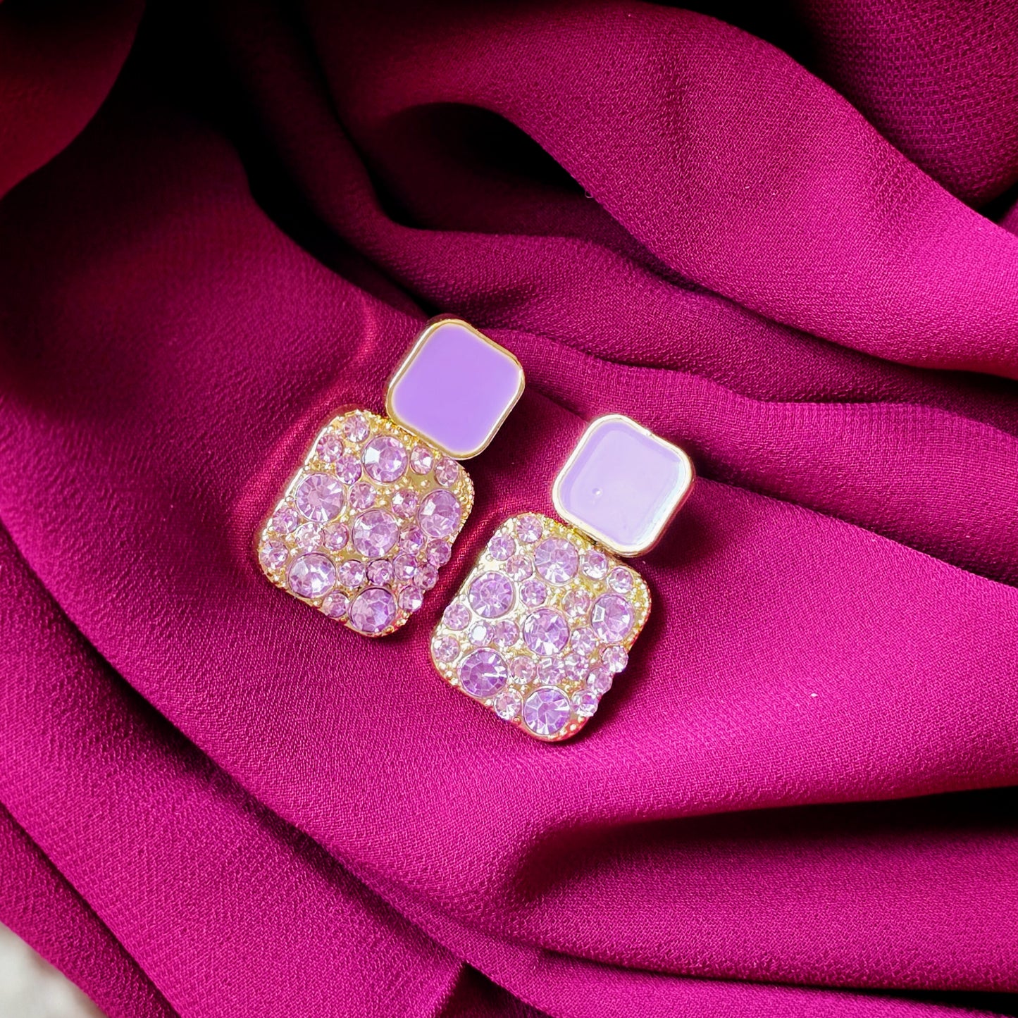 Lavender Luxe Studs
