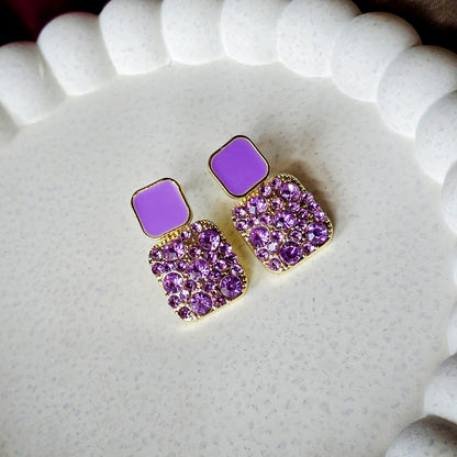 Lavender Luxe Studs