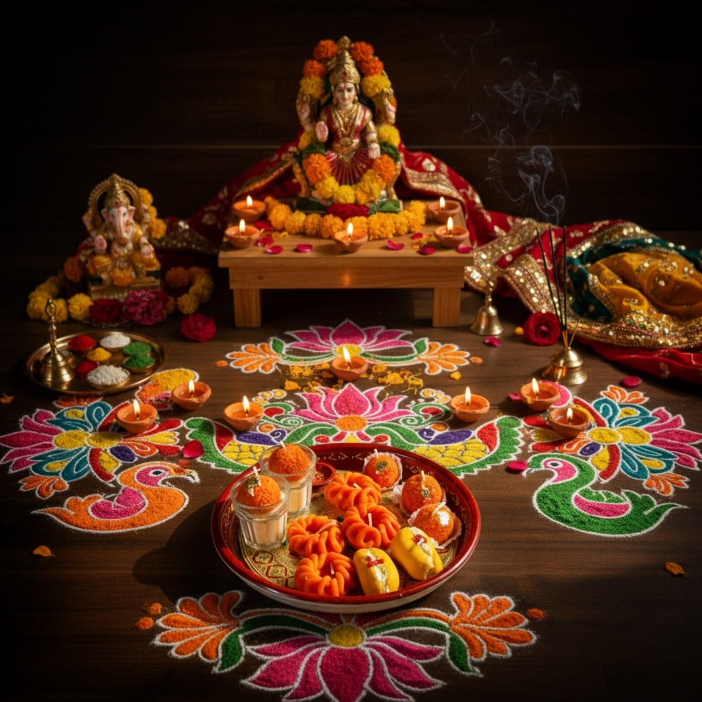 Laddu Shot Candle – Set of 2